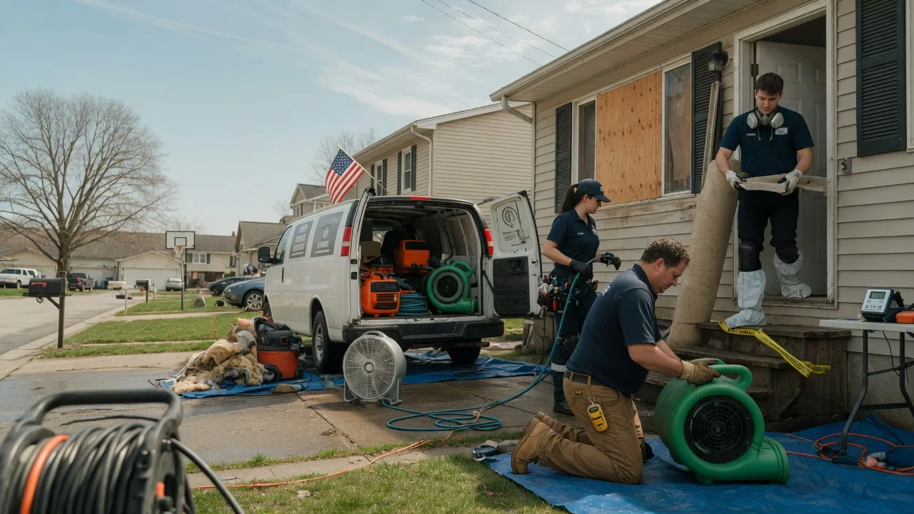 Water Damage Restoration in Owensville, MO near me